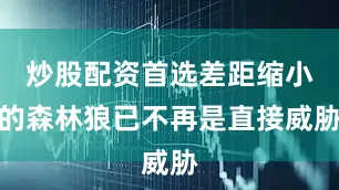 炒股配资首选差距缩小的森林狼已不再是直接威胁